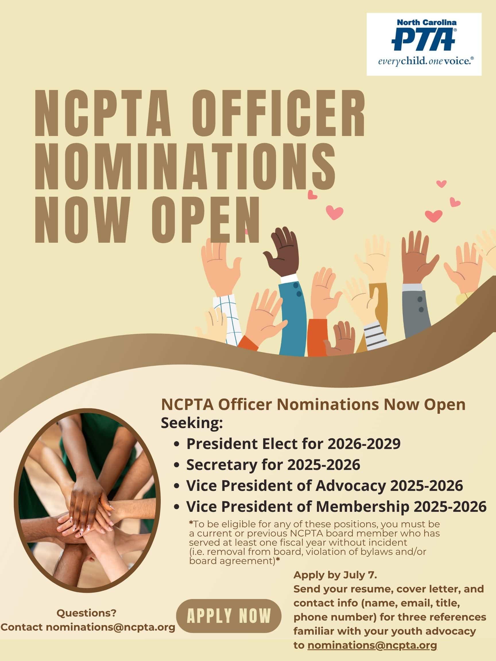 North Carolina PTA - every child. one voice.